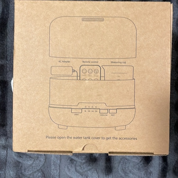 Wood grain Ultrasonic essential oil diffuser - Picture 2 of 8